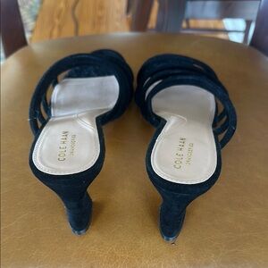 Cole Haan Black Stiletto Heels Luxurious Design